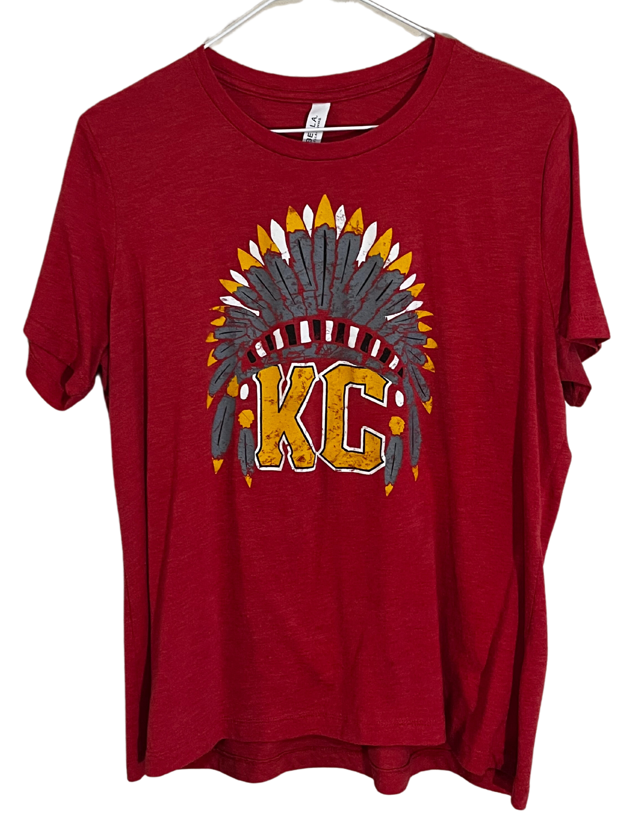 chiefs t shirt dress Women's Gameday Couture Red Kansas City Chiefs Perfect Score Vintage T-Shirt Dress Size: Small