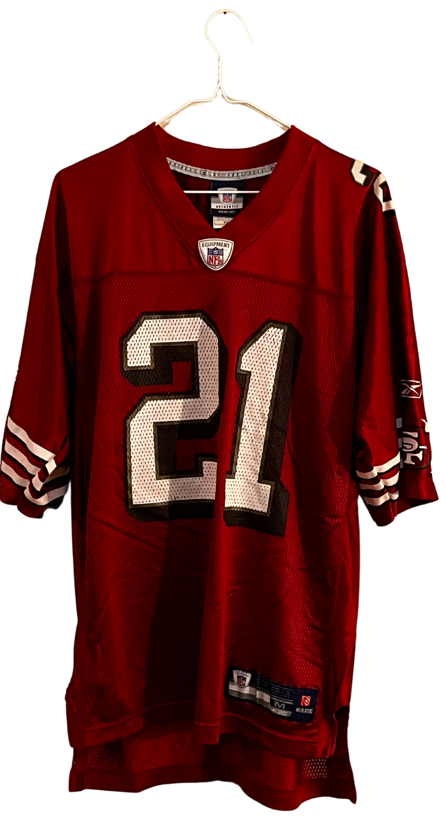Vintage Frank Gore San Francisco 49ers Jersey NFL Equipment Reebok Medium
