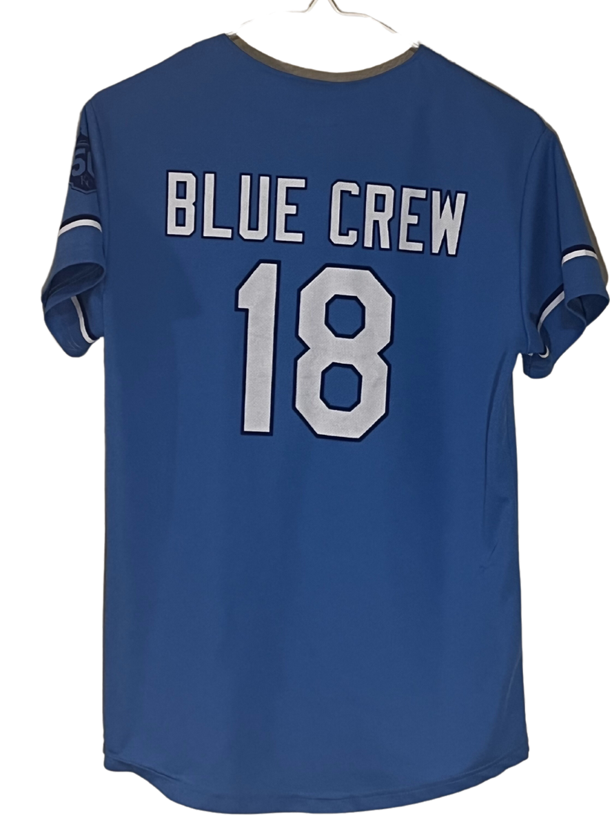 Kansas City Royals Blue Crew Women's Jersey