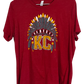 Kansas City Chiefs Head Dress Tee Women's Large