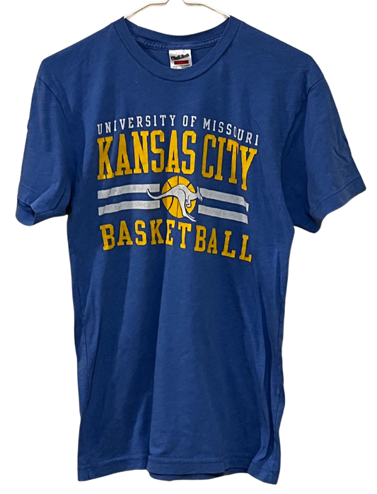 UMKC University of Missouri-Kansas City Kangaroos Basketball Charlie Hustle T-Shirt Small