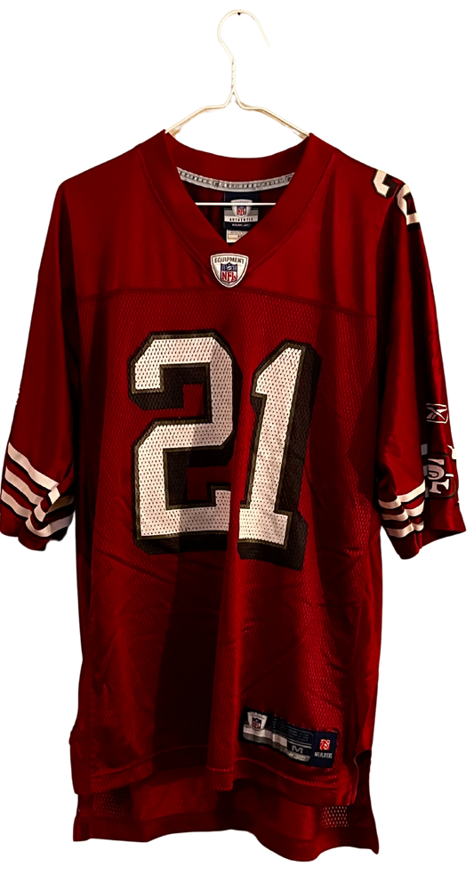 Vintage Frank Gore San Francisco 49ers Jersey NFL Equipment Reebok Medium