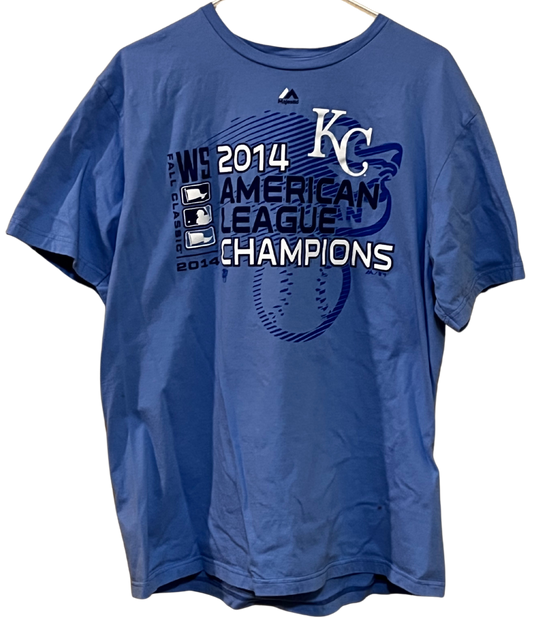 Kansas City Royals 2014 American League Champions T-Shirt XL