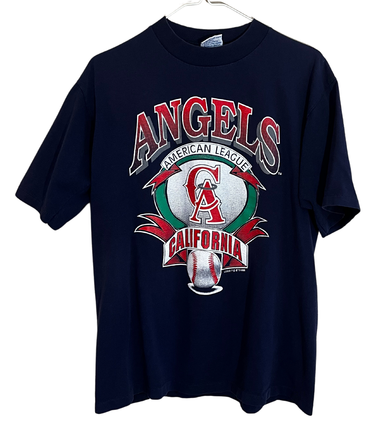 Awesome Vintage California Angels T-Shirt Large