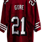 Vintage Frank Gore San Francisco 49ers Jersey NFL Equipment Reebok Medium