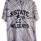 K-State Wildcats Tye Dye T-Shirt Large