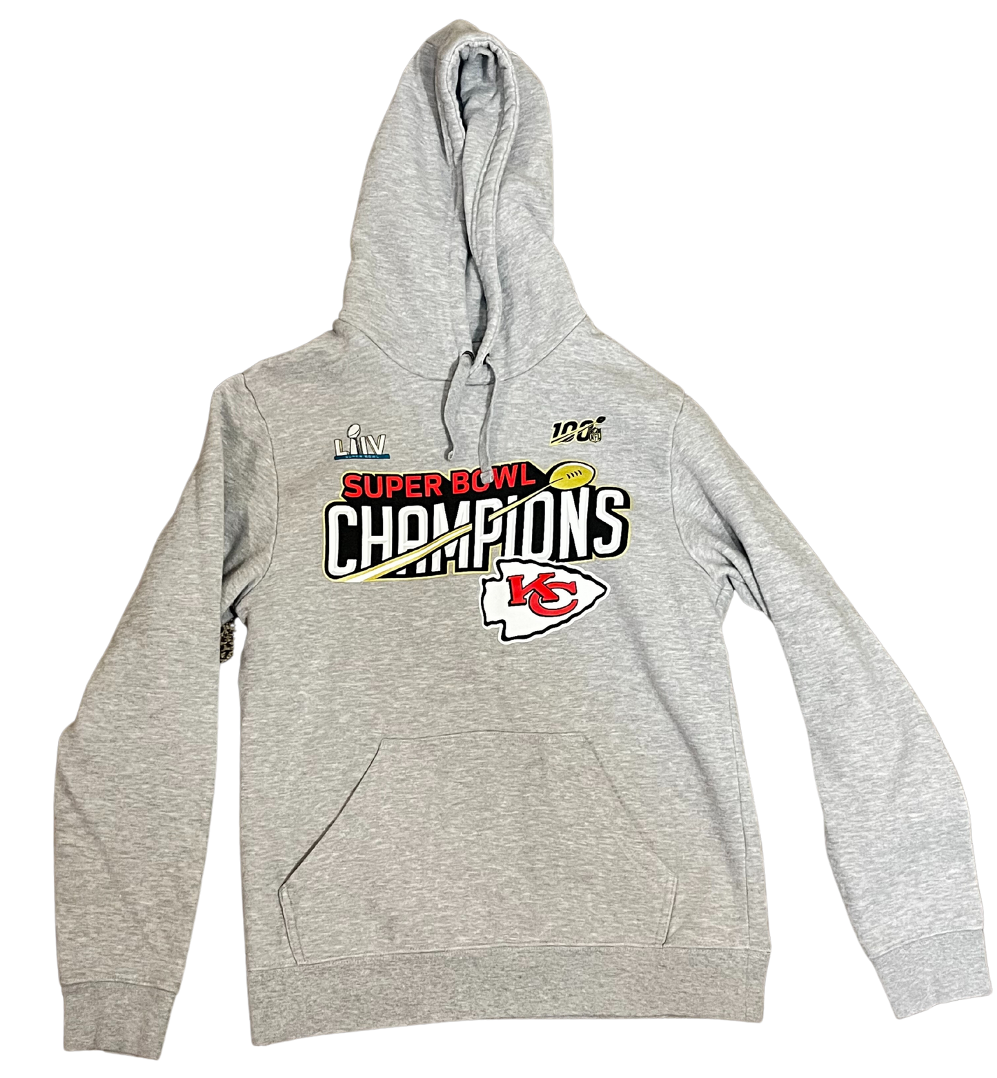 Kansas City Chiefs 2009 Super Bowl LIV Champions Hoody Medium