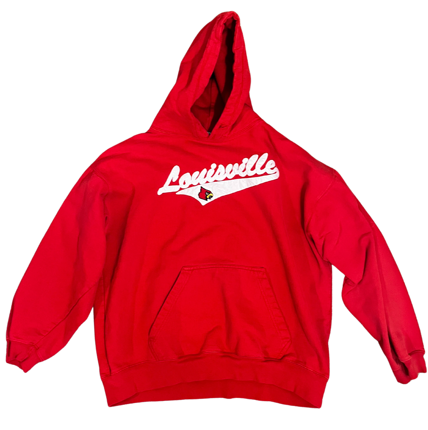 Vintage Louisville Cardinals Hoody Large (fits like a Medium)