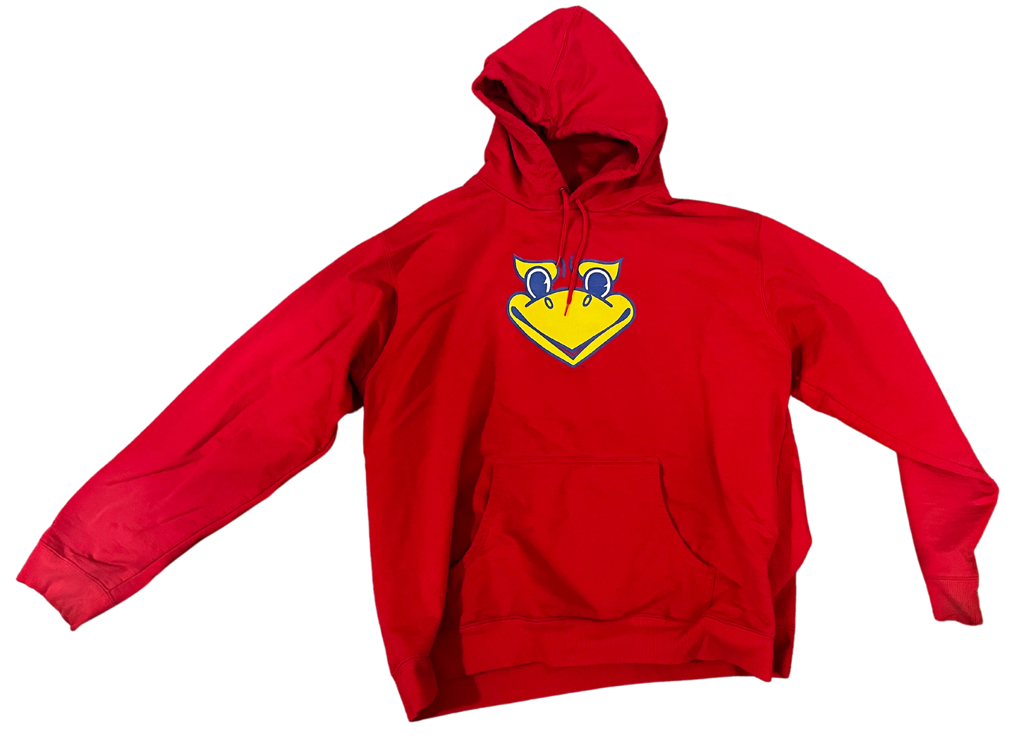 Red Kansas Jayhawks Hoody 2XL