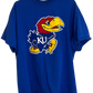 Kansas Jayhawks Blue T-Shirt XL