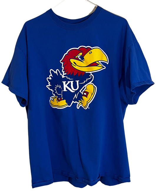 Kansas Jayhawks Blue T-Shirt XL