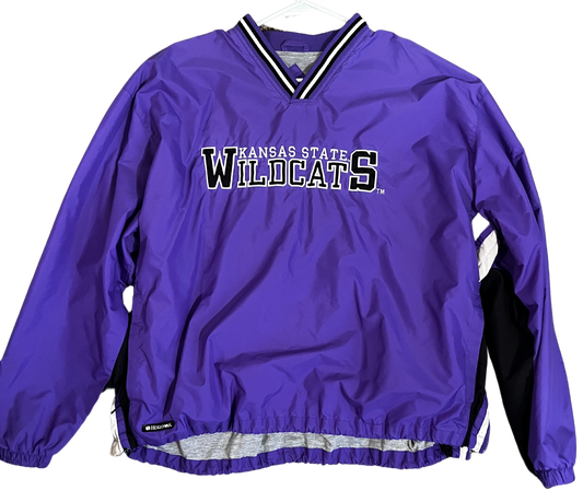 Vintage K-State Pullover Jacket Purple - XXL