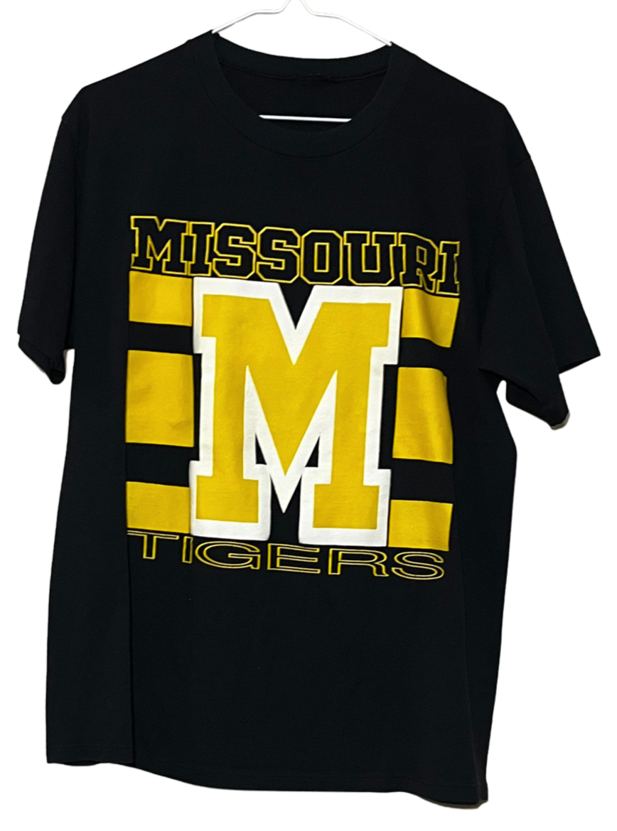 Retro Mizzou Tigers T-Shirt Medium