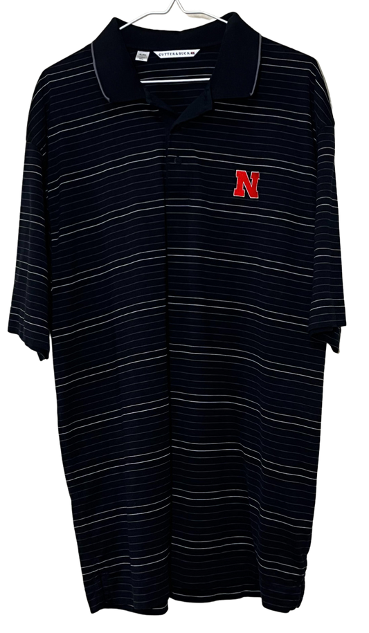 Nebraska Cornhuskers Cutter & Buck Polo XL