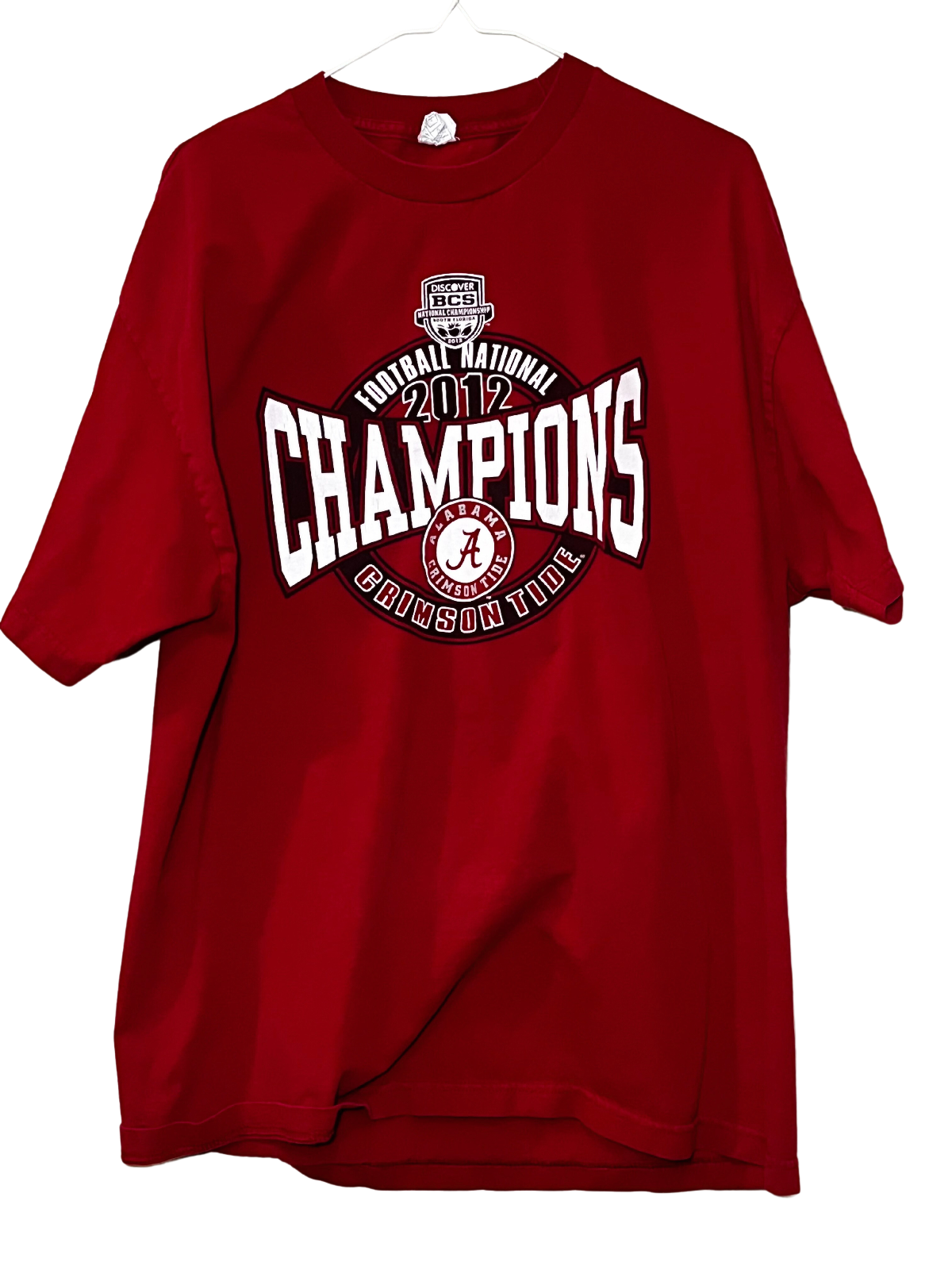 Alabama Crimson Tide 2012 National Champtons T-Shirt XL