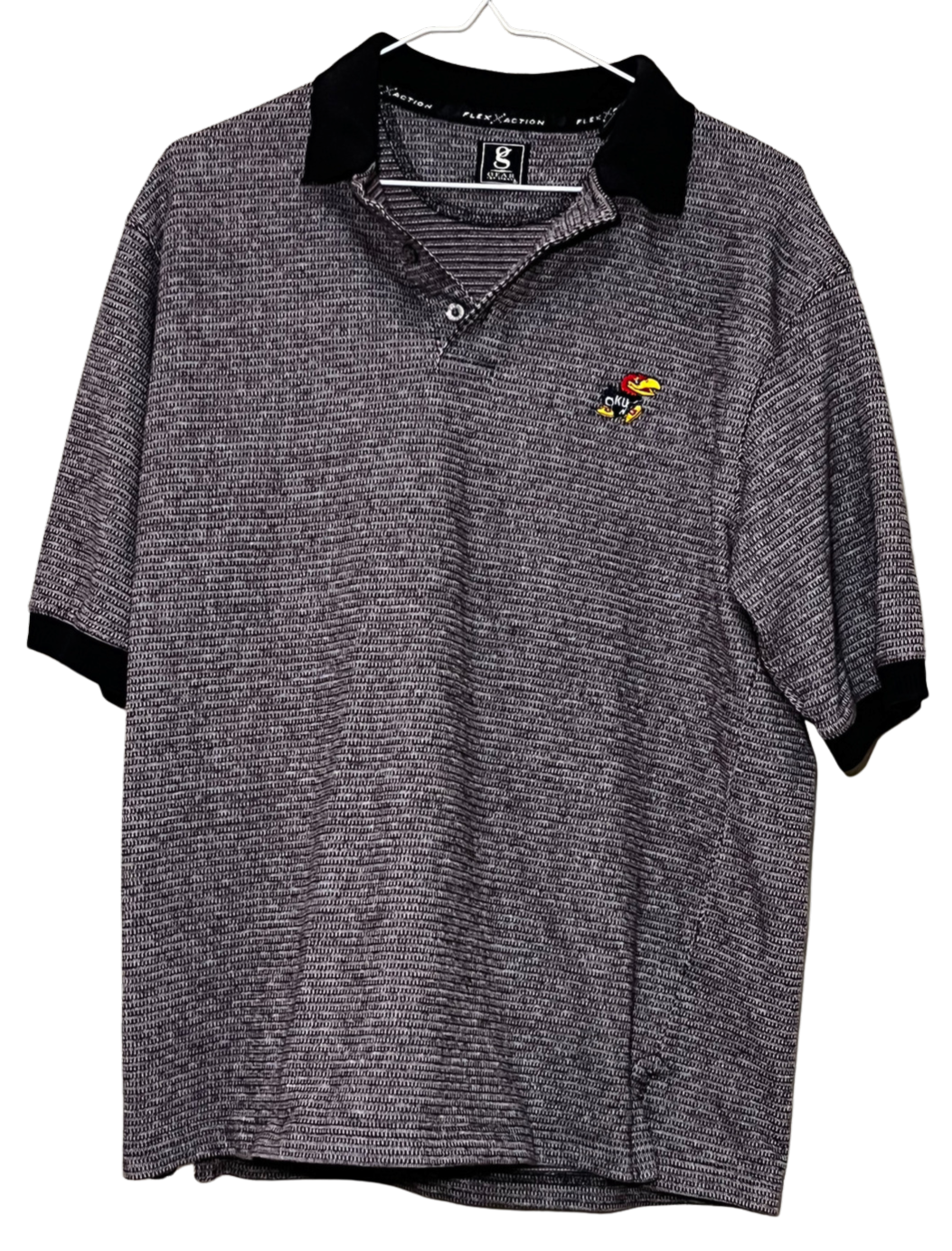 Kansas Jayhawks Vintage Polo Shirt