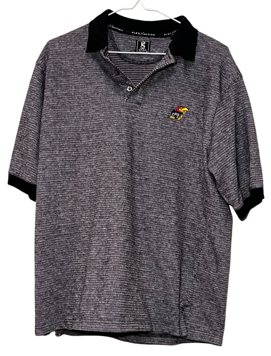 Kansas Jayhawks Vintage Polo Shirt