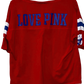 Pink Kansas Jayhawks Women's T-Shirt Medium