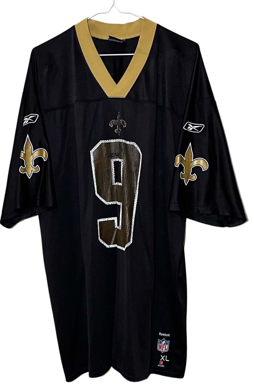 Drew Brees New Orleans Saints Jersey Black XL