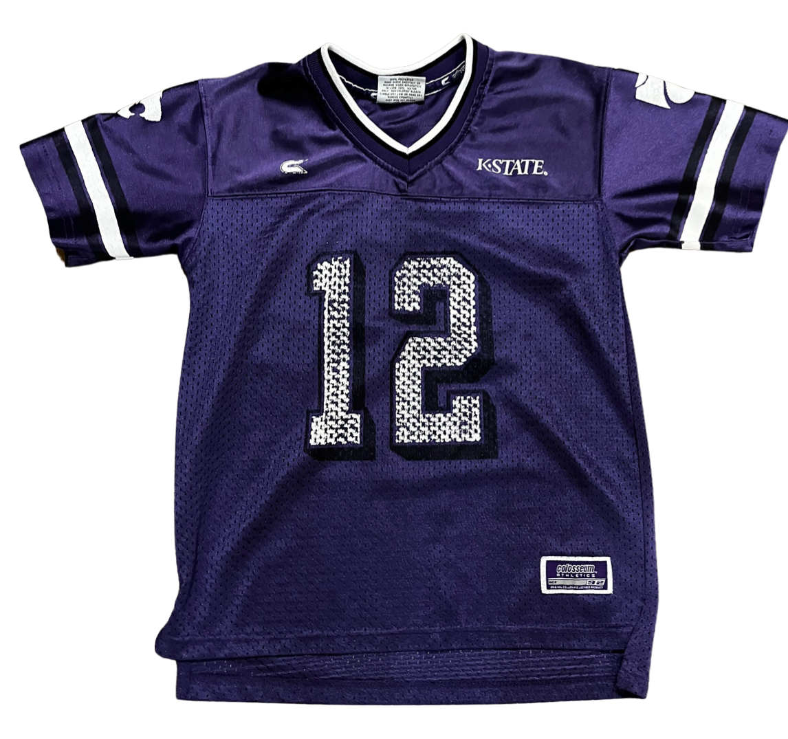 Vintage Kansas State K-State Football Jersey - Kids Medium