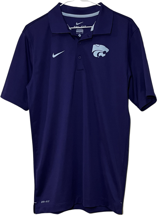 Kansas State K-State Wildcats Nike Dri-Fit Polo Small