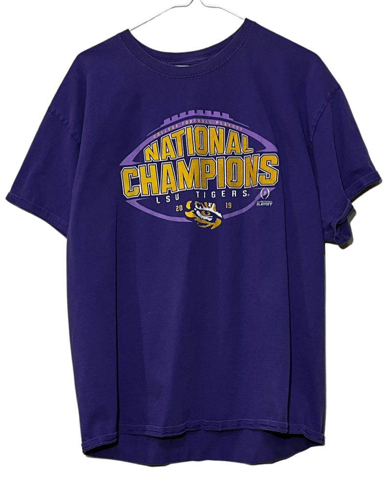 LSU Tigers 2019 National Champions T-Shirt XL