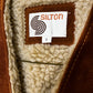 Silton Real Leather Vest Small with Snap Buttons Small