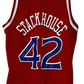 Vintage Jerry Stackhouse Philadelphia 76ers Champion Jersey Size 44 (M)