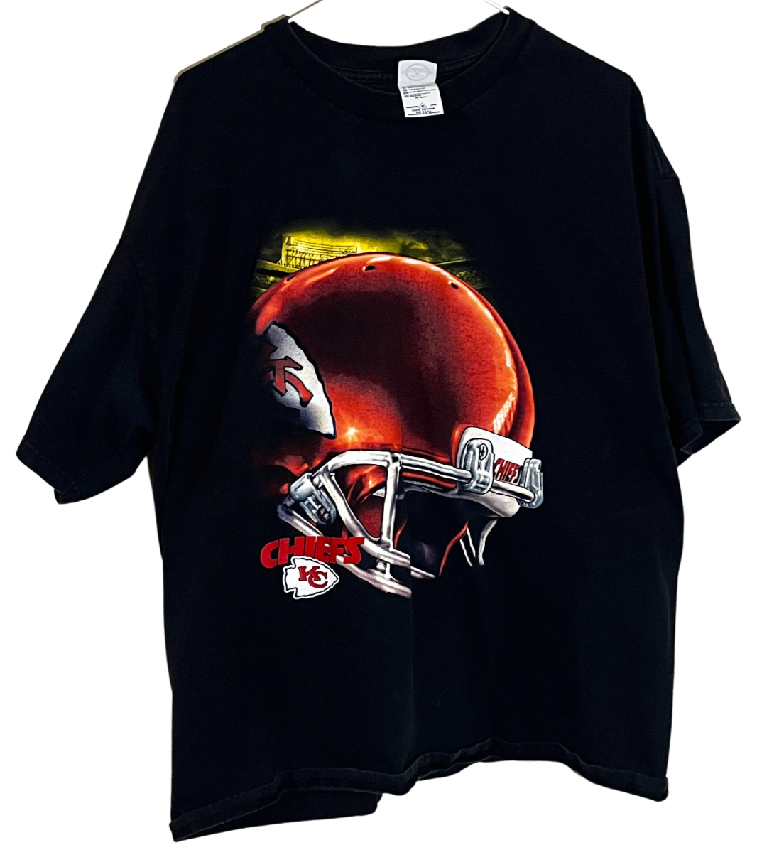 Vintage Kansas City Chiefs Helmet T-Shirt XL