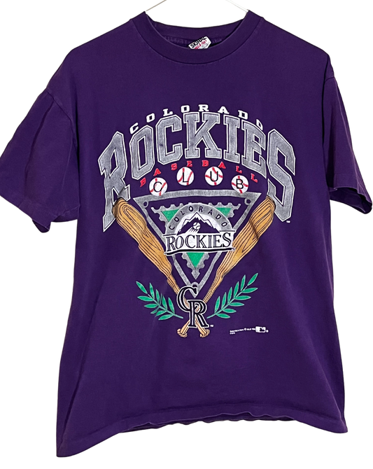 Vintage Colorado Rockies T-Shirt Large