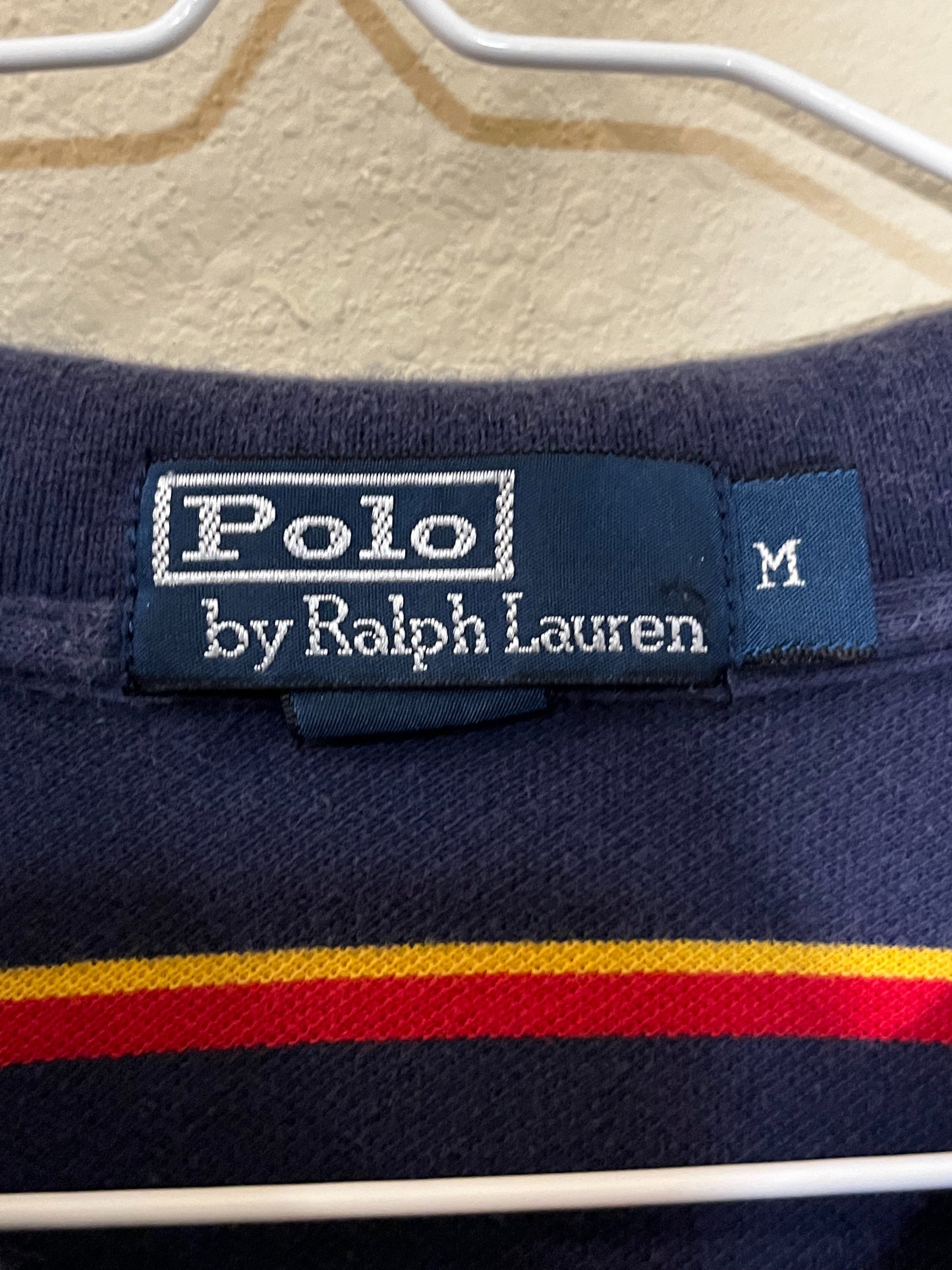 Vintage Ralph Lauren Long-Sleve Polo Medium