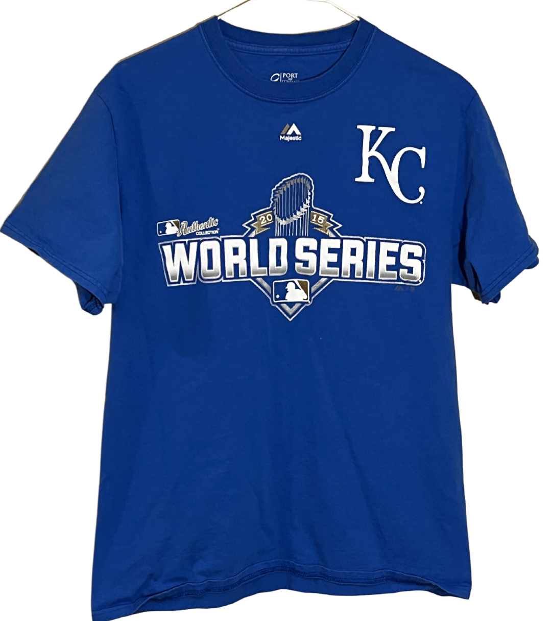 Kansas City Royals 2015 World Series T-Shirt Medium