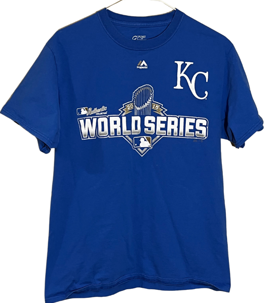 Kansas City Royals 2015 World Series T-Shirt Medium