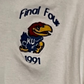 Vintage Kansas Jayhawks 1991 Final Four Polo