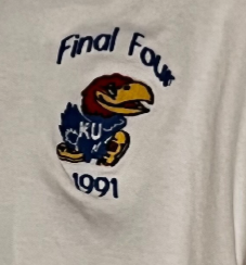 Vintage Kansas Jayhawks 1991 Final Four Polo