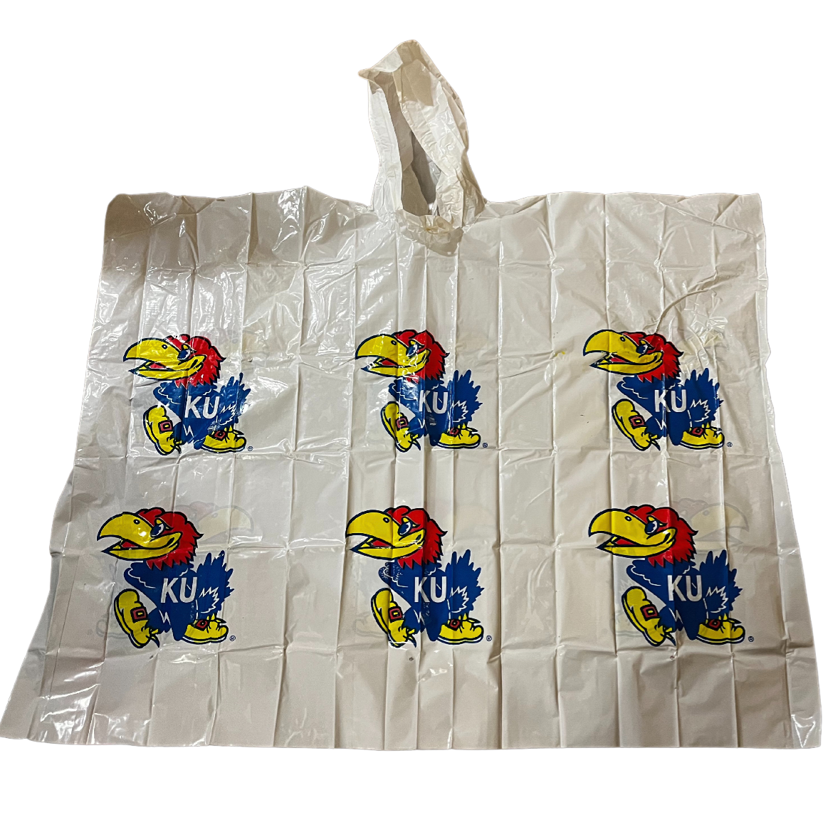 Vintage Kansas Jayhawks Poncho