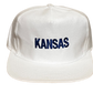 Vintage Kansas Jayhawks Big 8 Snap Back Hat