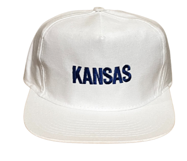 Vintage Kansas Jayhawks Big 8 Snap Back Hat