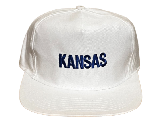 Vintage Kansas Jayhawks Big 8 Snap Back Hat