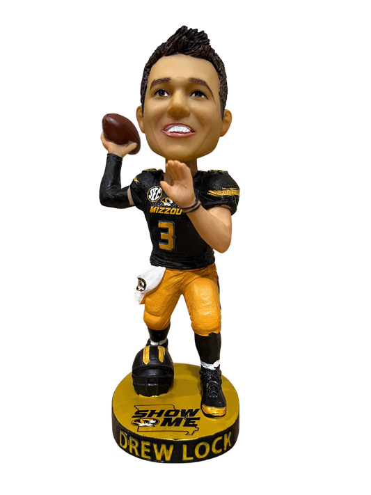 Mizzou Tigers Drew Lock Bobblehead With Box