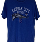 Kansas City Royals Back-to-Back 2014 and 2015 AL Champions T-Shirt Small