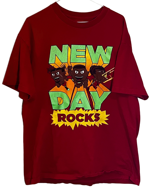 New Day Rocks  - WWE New Day T-Shirt XL