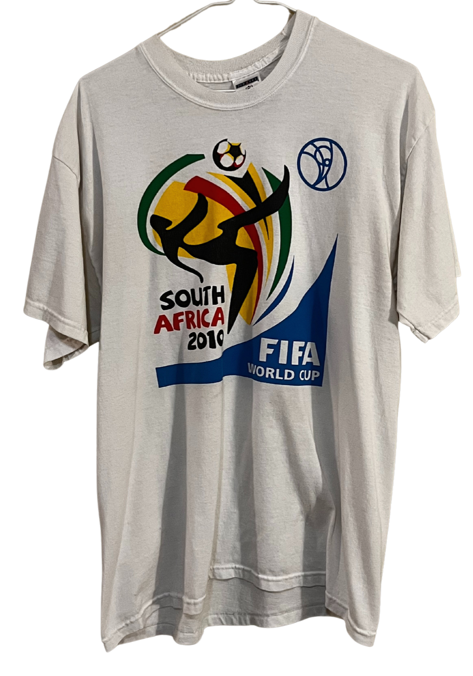 Vintage World Cup 2010 South Africa T-Shirt Large