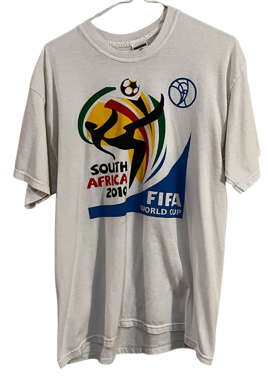 Vintage World Cup 2010 South Africa T-Shirt Large