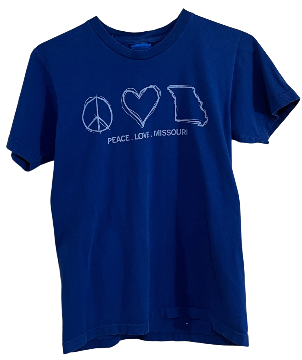 Peace. Love. Missouri T-Shirt Medium