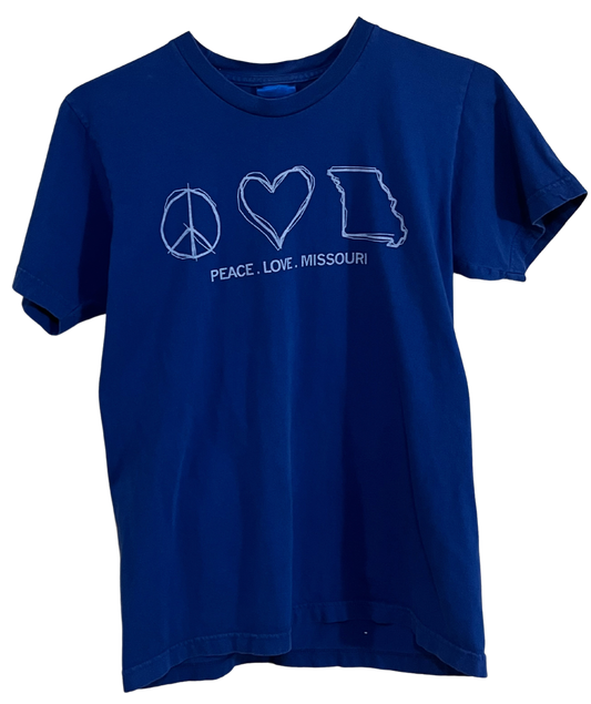 Peace. Love. Missouri T-Shirt Medium