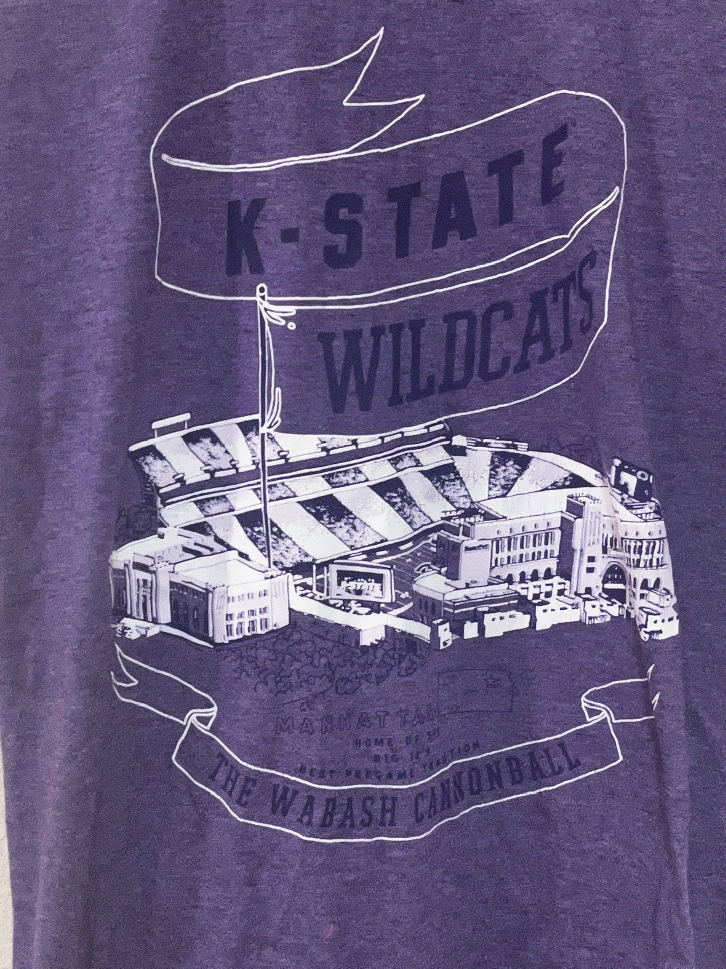 Kansas State Wildcats Vintage T-Shirt Medium